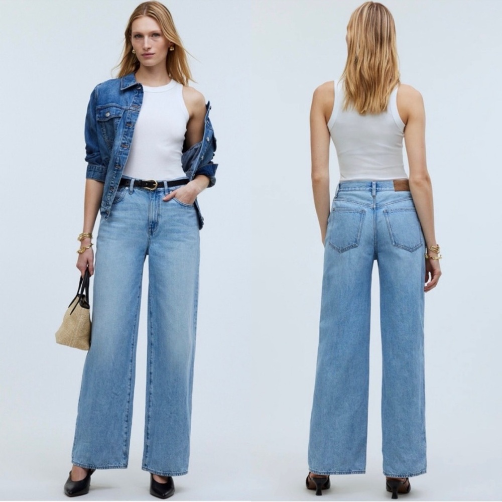 Madewell Super Wide-Leg Jeans Size 26
